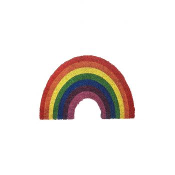 Artsy Doormats pres Rainbow shaped