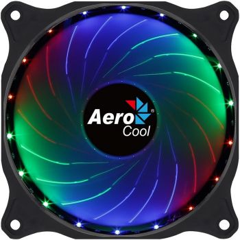 Ventilator Carcasa Cosmo   120mmLED RGB Molex  Negru