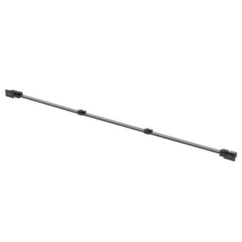 Capac rigola Viega Advantix Vario pentru montaj la perete ajustabil pe lungime 30-120cm negru