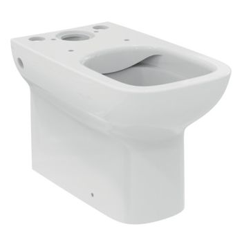 Vas wc Ideal Standard i.life A Square Rimless+ Compact back-to-wall alb la reducere