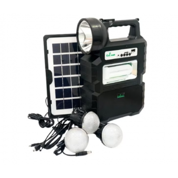 Kit solar portabil Radio FM si Bluetooth CL-810 HA