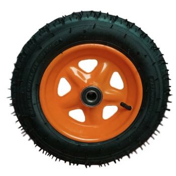 Roata roaba 350-8 cu rulment SPITE portocalie, MX277 ieftin