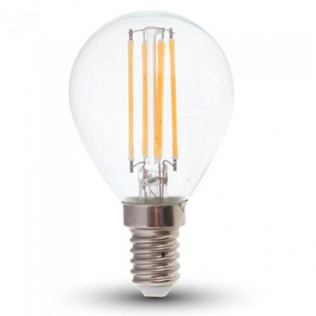Bec cu filament LED SKU-4300 E14 4W 3000K lumina alba calda ieftin