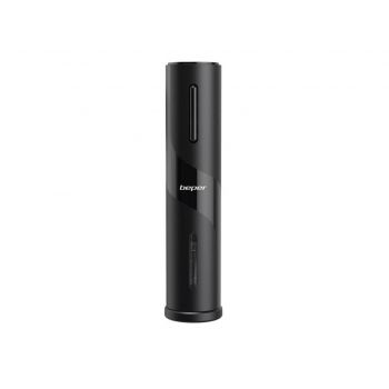 Tirbuson reincarcabil prin USB Beper, 18 W, 4.8x4.8x21.5 cm, ABS, negru