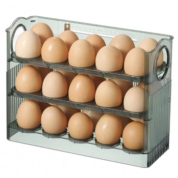 Recipient pe 3 nivele pentru depozitare oua