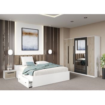 Set dormitor San Remo fara comoda - Dallas - C60