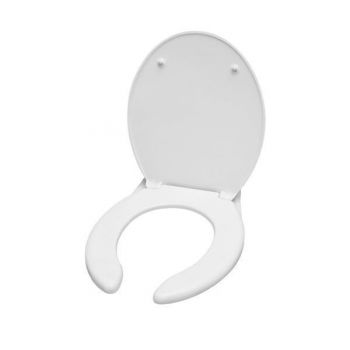 Capac WC Cersanit, Etiuda, antibacterian, din duroplast, pentru persoane cu dizabilitati, alb ieftin
