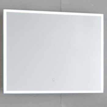Oglinda dreptunghiulara, Kolpasan, Drava, cu iluminare LED, 80 x 70 cm
