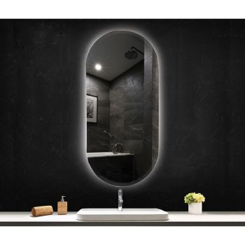 Oglindă Fluminia, Dali Ambient, 50x95 cm, cu iluminare LED și dezaburire la reducere