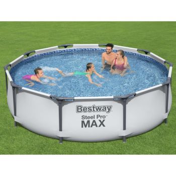 Bestway Set de piscina Steel Pro MAX, 305 x 76 cm