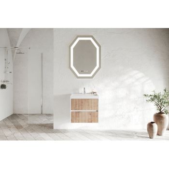 Mobilier baie cu lavoar SaviniDue, colecția Portofino, lățime 60 cm, lemn