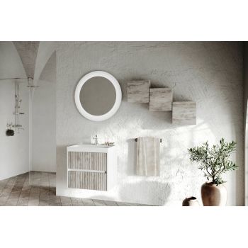 Mobilier baie cu lavoar SaviniDue, colecția Portofino, lățime de 60 cm, lemn