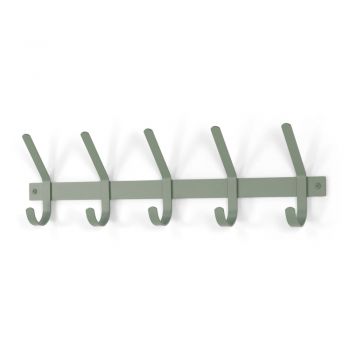 Cuier de perete verde-gri din metal Dexter – Spinder Design