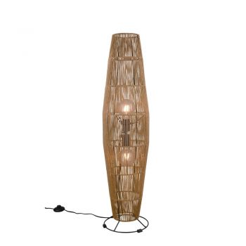 Lampadar în culoare naturală (înălțime 103 cm) Miki – Trio