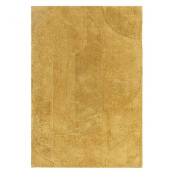 Covor galben ocru 160x230 cm Tova – Asiatic Carpets