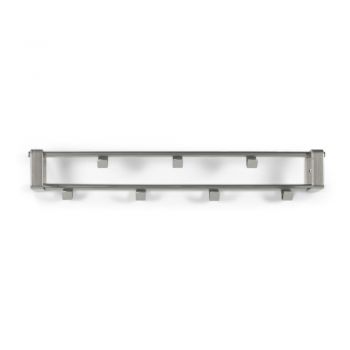 Cuier de perete argintiu din metal Rex – Spinder Design