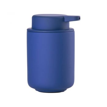 Dozator de săpun lichid albastru din gresie ceramică 250 ml Ume – Zone