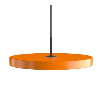 Lustră portocalie LED cu abajur din metal ø 43 cm Asteria Medium – UMAGE la reducere