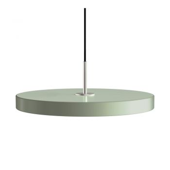 Lustră verde-deschis LED cu abajur din metal ø 43 cm Asteria Medium – UMAGE la reducere