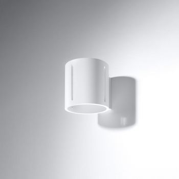 Aplică de perete albă Vulco – Nice Lamps