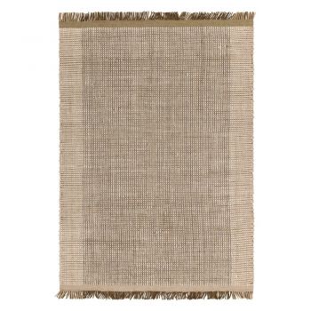 Covor maro deschis handmade din lână 120x170 cm Avalon – Asiatic Carpets ieftin