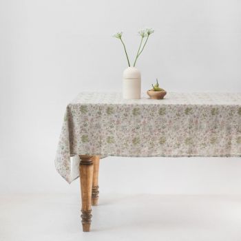 Față de masă din in 180x250 cm Botany 2 Lightweight – Linen Tales