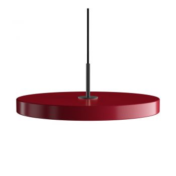 Lustră roșie LED cu abajur din metal ø 43 cm Asteria Medium – UMAGE