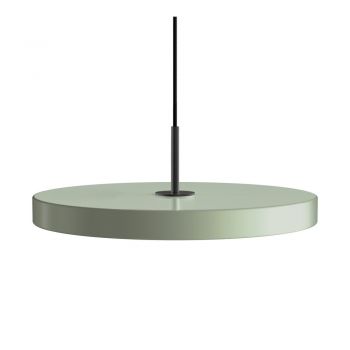 Lustră verde-deschis LED cu abajur din metal ø 43 cm Asteria Medium – UMAGE ieftina
