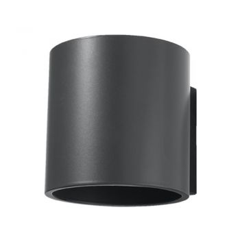 Aplică de perete gri închis ø 10 cm Roda – Nice Lamps la reducere