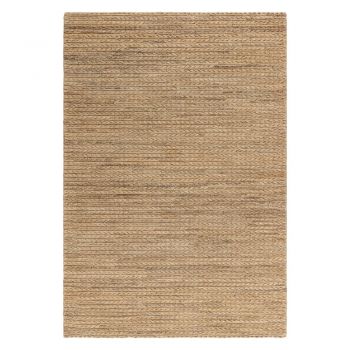 Covor în culoare naturală handmade din iută 120x170 cm Oakley – Asiatic Carpets ieftin