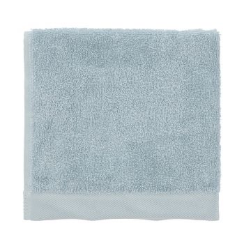 Prosop albastru deschis din bumbac organic din frotir 40x60 cm Comfort – Södahl ieftin
