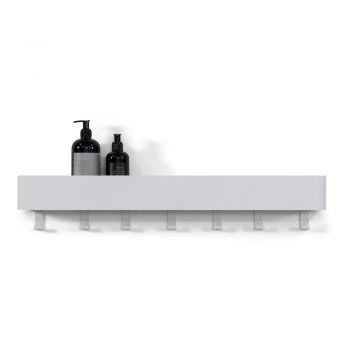 Raft pentru baie alb de montat pe perete din oțel Multi – Spinder Design ieftin