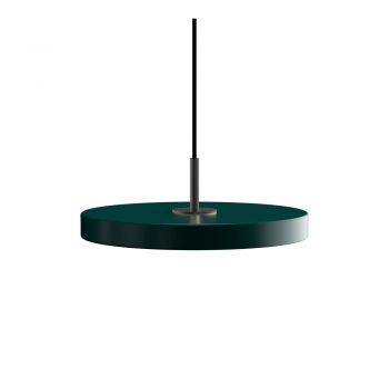 Lustră verde-închis LED cu abajur din metal ø 31 cm Asteria Mini – UMAGE