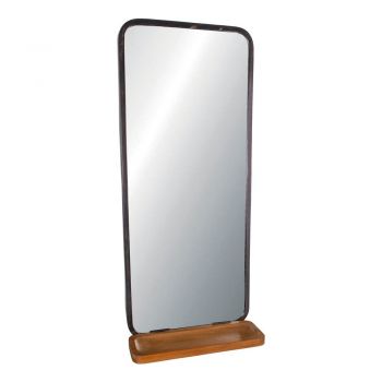 Oglindă de perete cu raft 33.5x76.5 cm – Antic Line ieftina