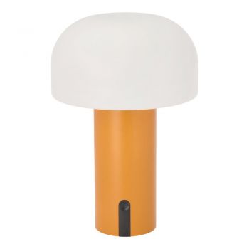 Veioză albă-portocalie LED (înălțime 22,5 cm) Styles – Villa Collection ieftina
