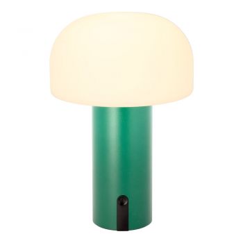 Veioză albă-verde LED (înălțime 22,5 cm) Styles – Villa Collection