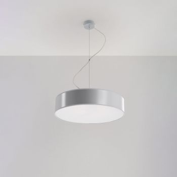 Lustră gri ø 45 cm Atis – Nice Lamps