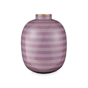Pip Studio vaza decorativa Stripes Lilac