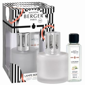 Set Maison Berger lampa catalitica Illusion Givree cu parfum Angelique Noire