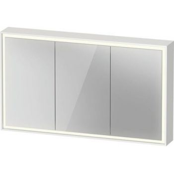 Dulap cu oglinda Duravit Vitrium 120cm iluminare LED cu senzor alb mat décor la reducere