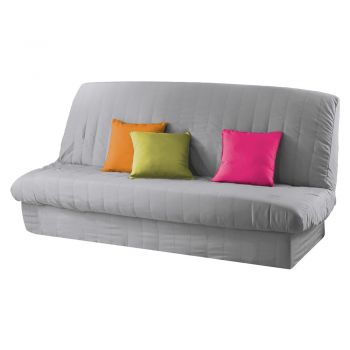 Husă pentru mobilier de șezut gri deschis elastică pentru canapea pentru mobilă cu 3 locuri Essentiel – douceur d'intérieur
