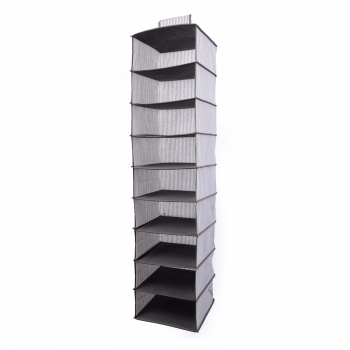Organizator cu 9 nivele, negru, 30x30x130 cm ieftina