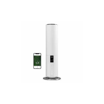 Umidificator cu ultrasunete Duux Beam 2 White, WiFi, Pentru 40 mp, Asistenti vocali, Iluminare ambientala