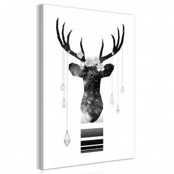 Tablou - Abstract Antlers (1 Part) Vertical 40x60 cm