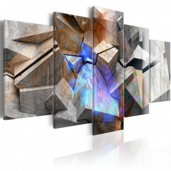 Tablou - Abstract Cubes 100x50 cm ieftin