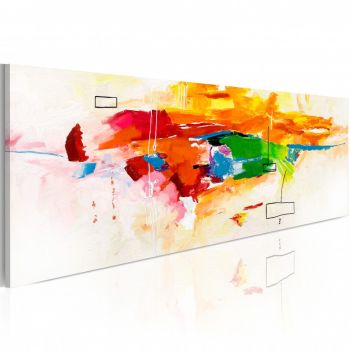 Tablou - Colors celebration 120x40 cm