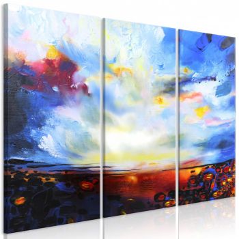 Tablou - Colourful Sky (3 Parts) 120x80 cm