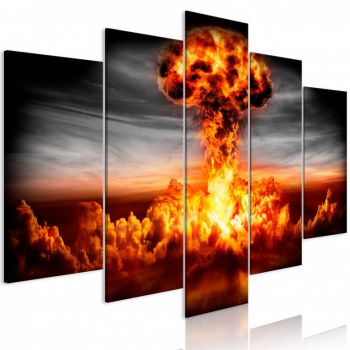 Tablou - Explosion (5 Parts) Wide 100x50 cm ieftin