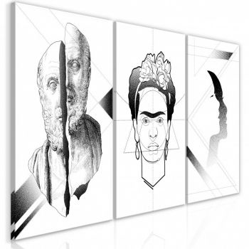Tablou - Facial Composition (3 Parts) 120x60 cm