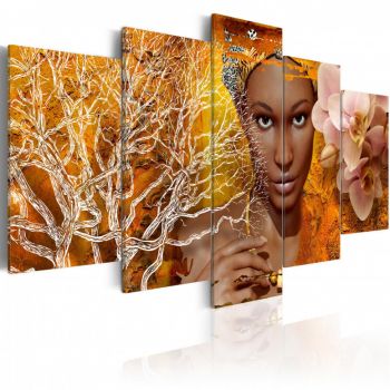 Tablou - Tales from Africa 100x50 cm ieftin